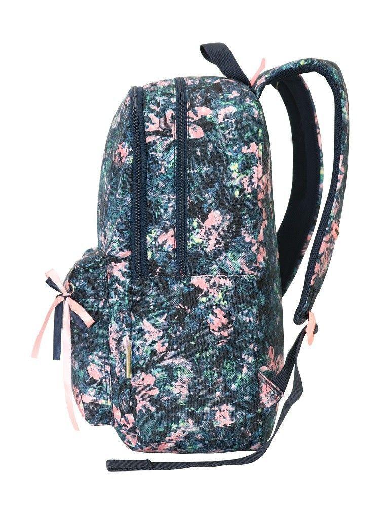 Mochila Tiggo Flores Azul con Cinta Head   -4