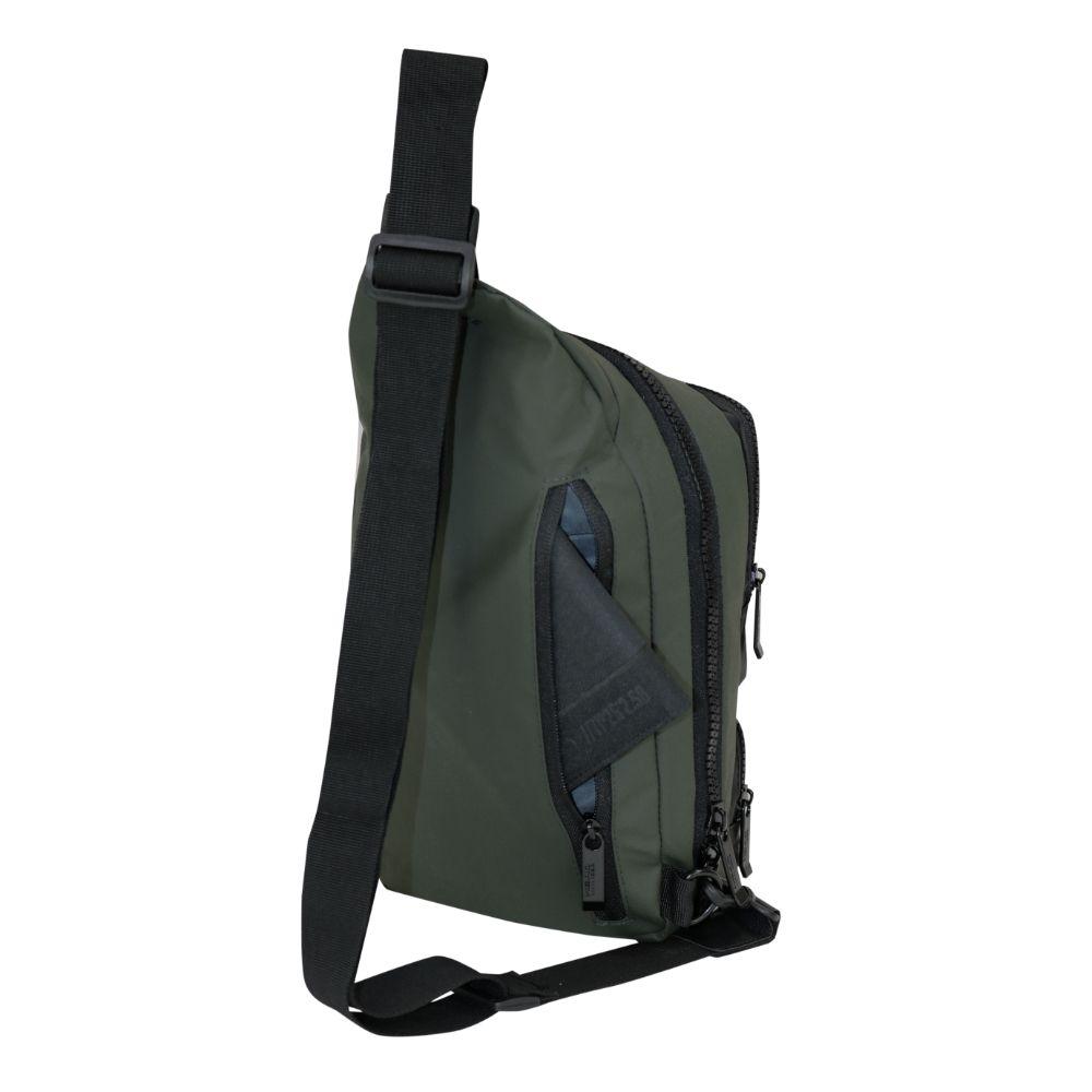 Mochila Crossbody Judo Reverse Verde Head-3