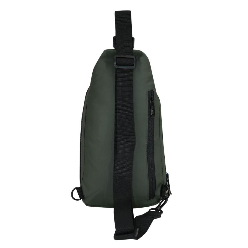 Mochila Crossbody Judo Reverse Verde Head-5