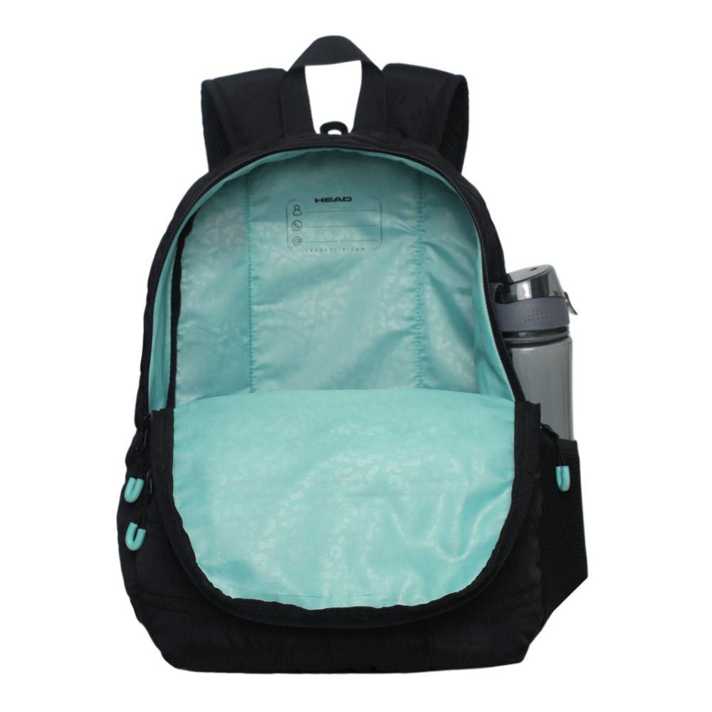 Mochilas Clásica Mujer Arona Negro Menta Head-2