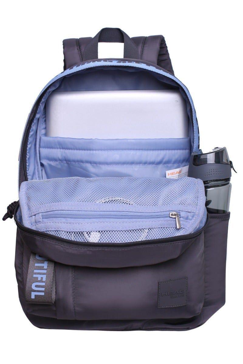 Mochila Urus 22 Beyoutiful Gris Head-1