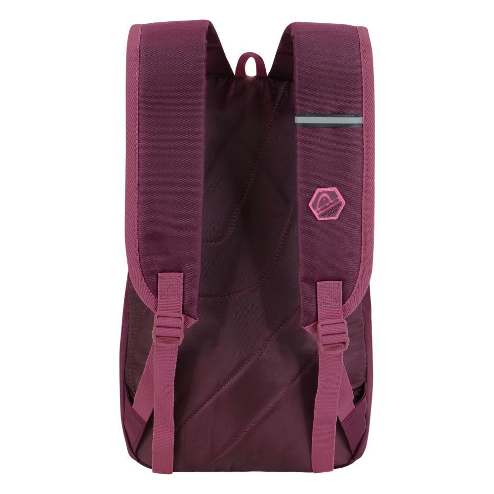 Mochila Outdoor Camping Pacaya 10 Burdeo Rosado Head-5