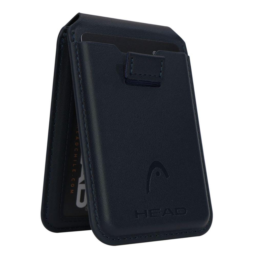 Billetera Tarjetero Magnético Vantage Premium Azul Head-3