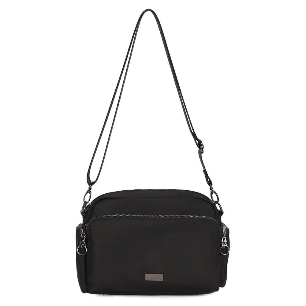 Cartera Bandolera Lavanda Negro Calu-2