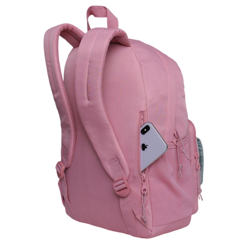 Mochila Microfibra Corolla Color Block Palo Rosa Head-3