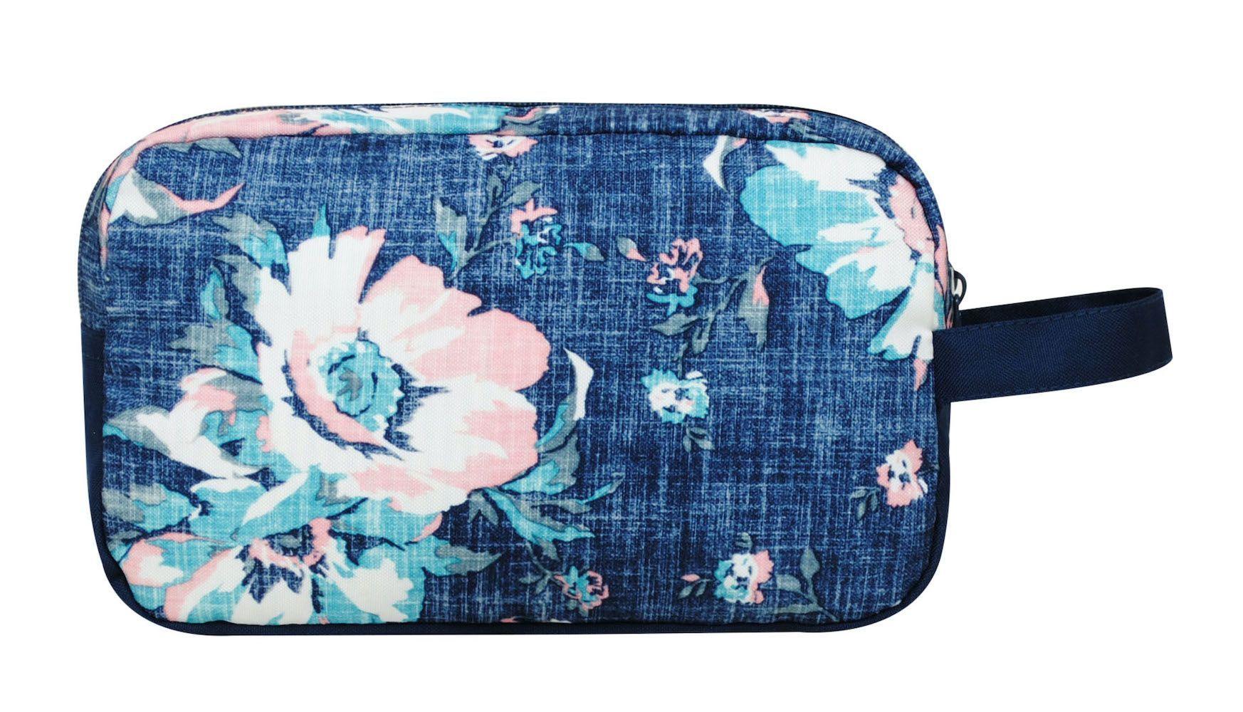 Neceser Cosmetiquero Polo Azul Flores Head   -2
