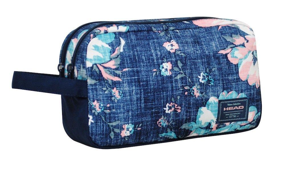 Neceser Cosmetiquero Polo Azul Flores Head   -1
