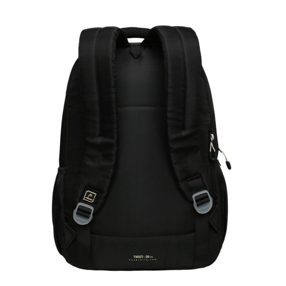 Mochila Kawaii Mujer Twist Block Negro Head-4