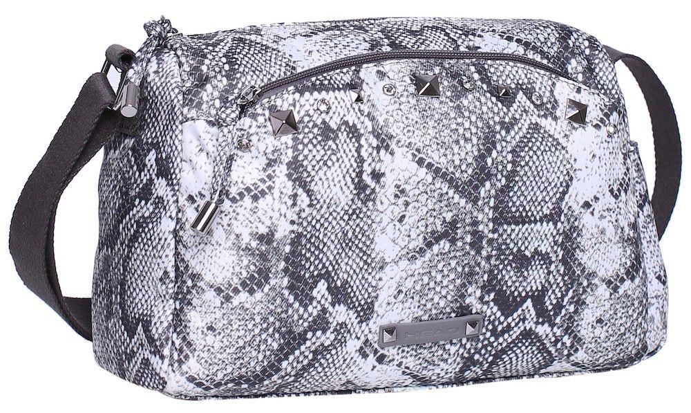 Cartera Faith Blanco Animal Print Snake Mujer Head-0