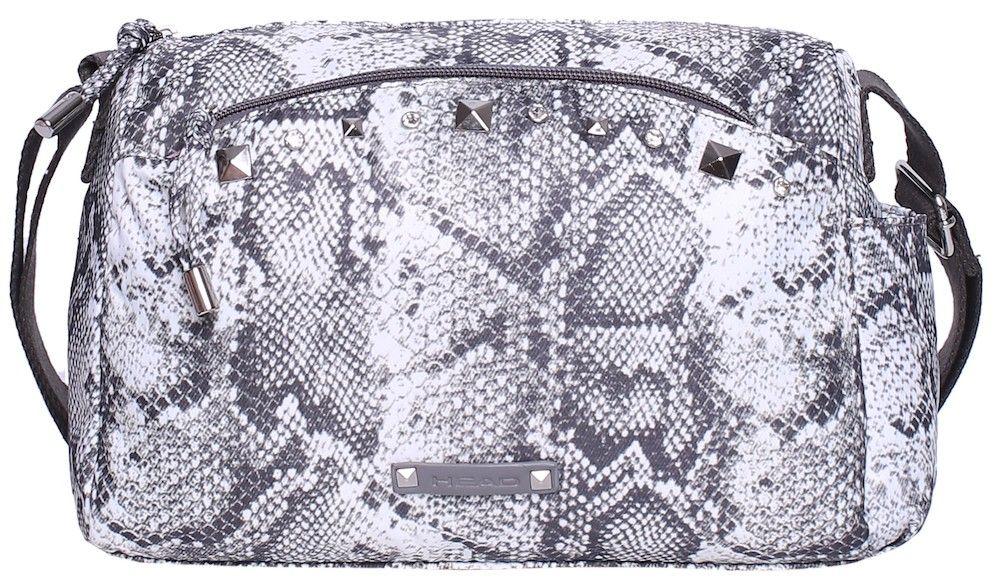 Cartera Faith Blanco Animal Print Snake Mujer Head-1