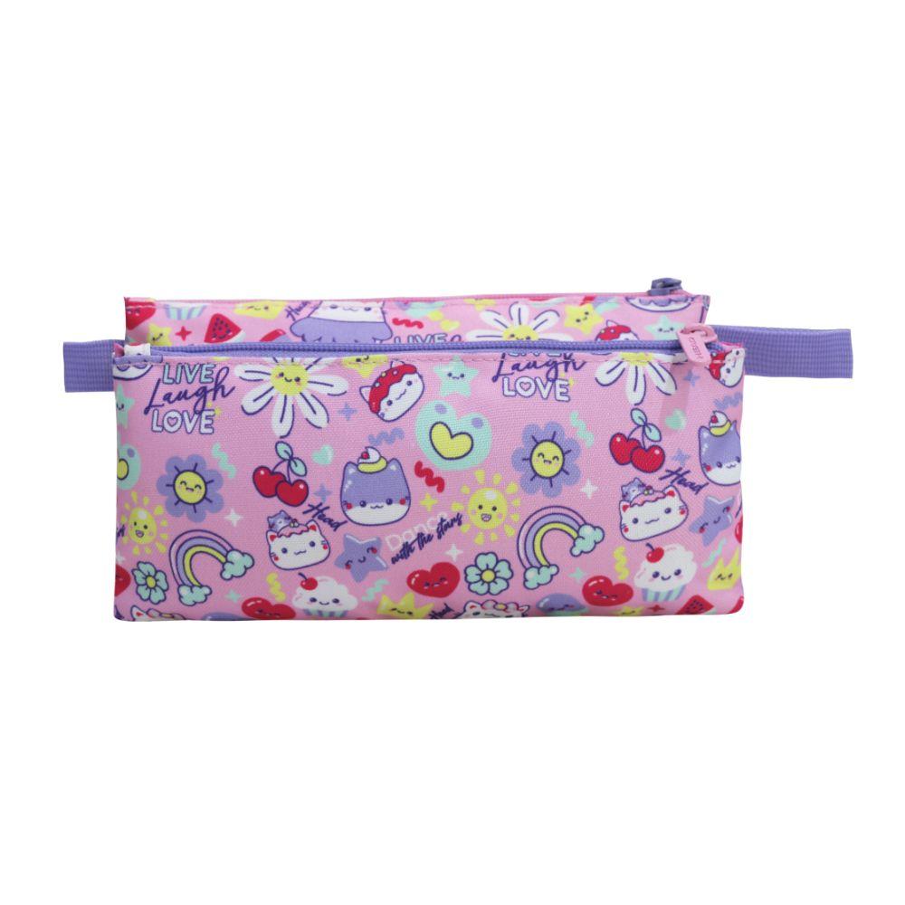 Estuche Infantil Niña Celerio Best Friend Rosado Head-4