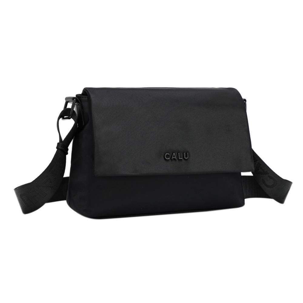 Cartera Bandolera Tapeta Hansel Negro Calu-0