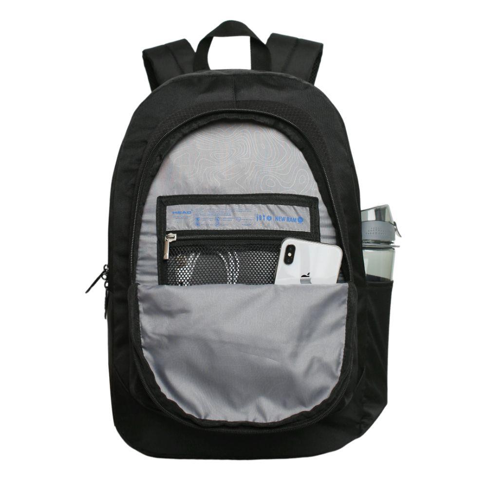 Mochila Ram Gancho Panal Negro Head-2
