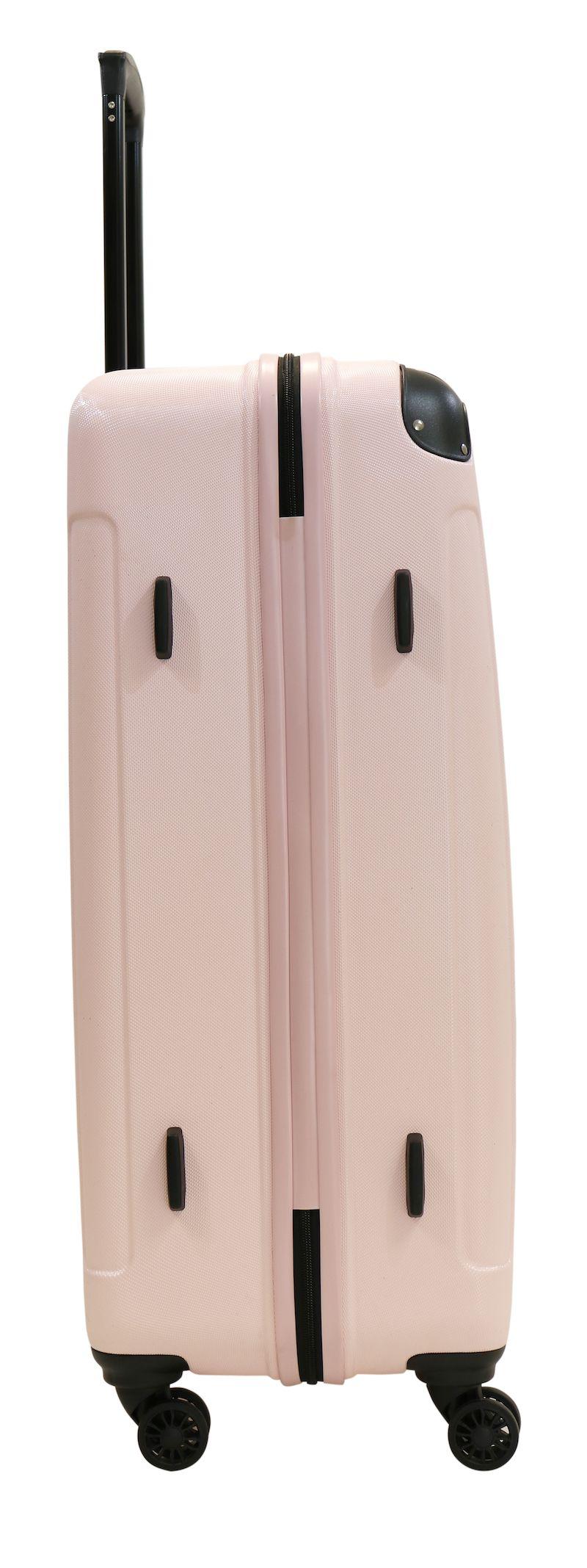 Maleta Dura Toledo L 8 Ruedas Rosado Head-3