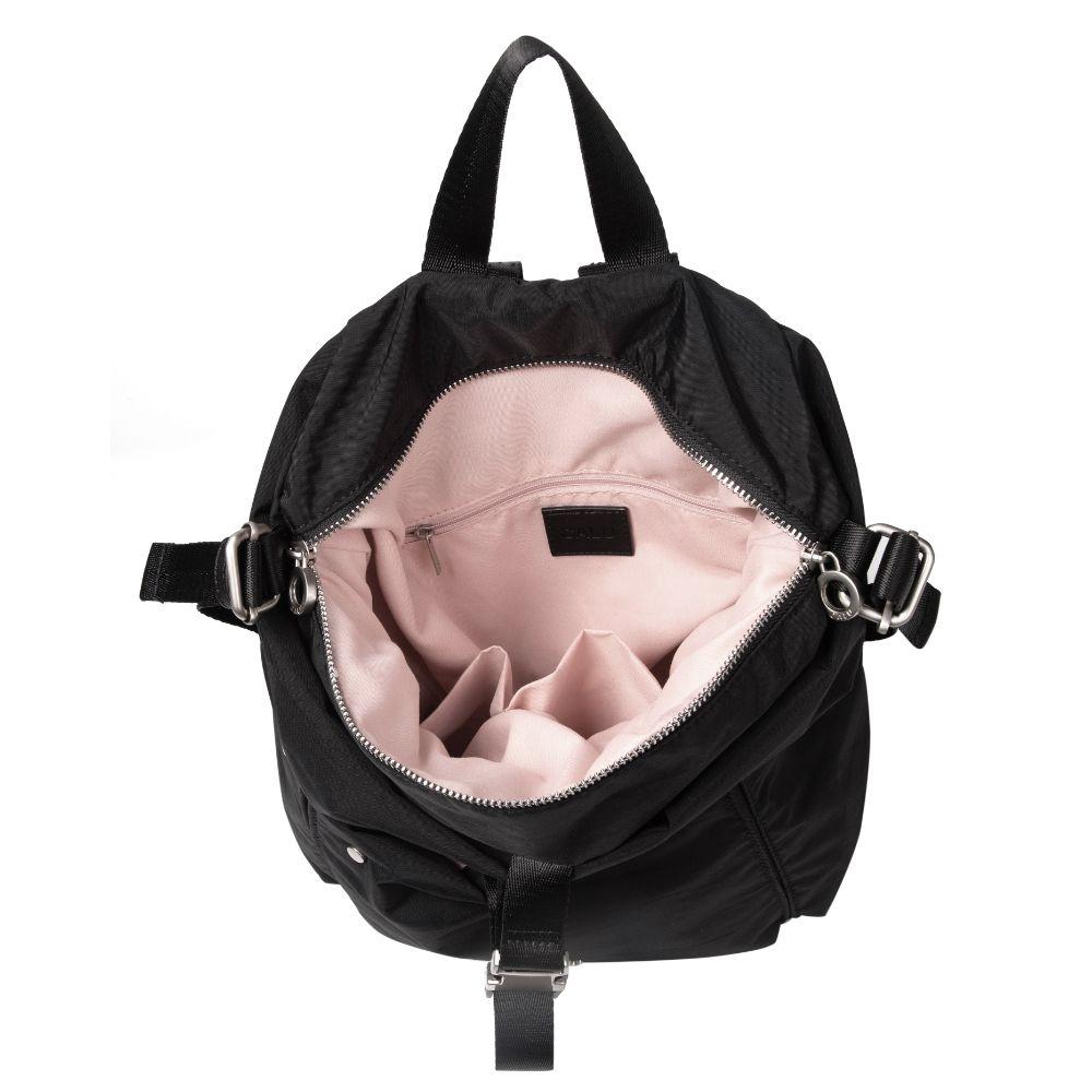 Mochila Urbana Bolsillo Secreto Irina Negro Calu-4