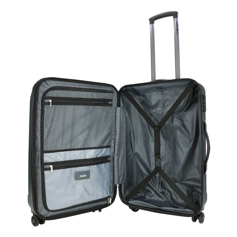Maleta Dura New Toledo M Expandible Verde Head-2