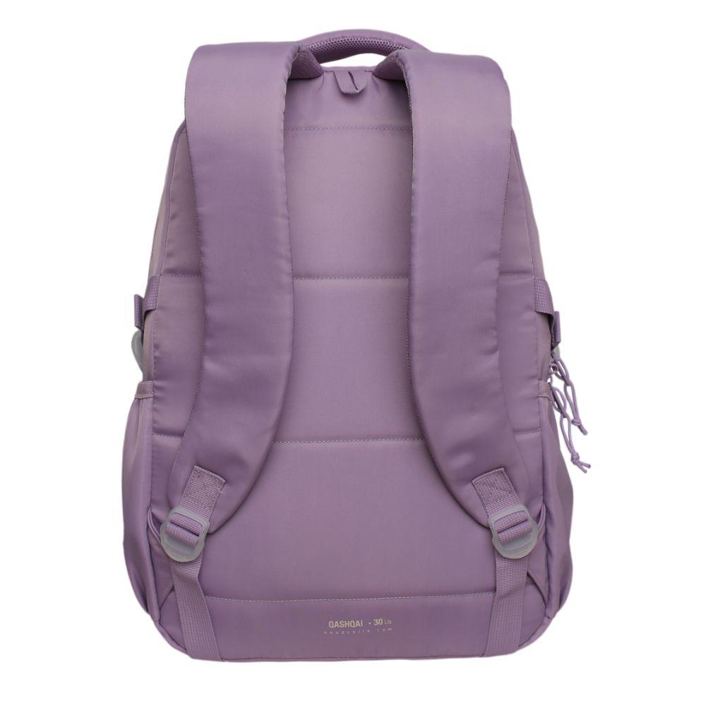 Mochila Mujer Qashqai Color Block Lila Head-5