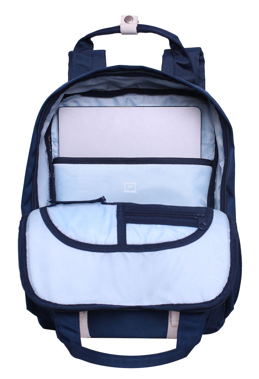 Mochila Mujer Alpha 20 Azul Head-4