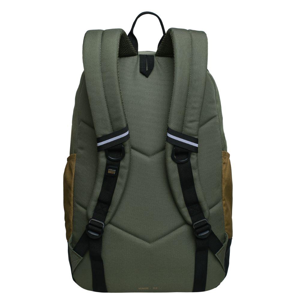 Mochila Xenon Verde Militar Cafe Head-4
