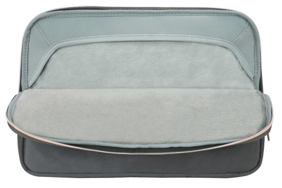 Funda Laptop Zip 15" Gris Rose Gold Head-2
