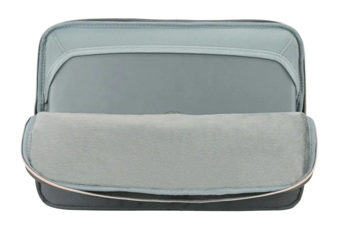 Funda Laptop Zip 15" Gris Rose Gold Head-3