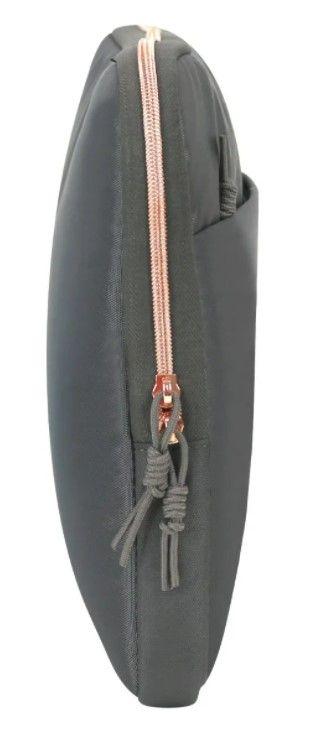 Funda Laptop Zip 15" Gris Rose Gold Head-6