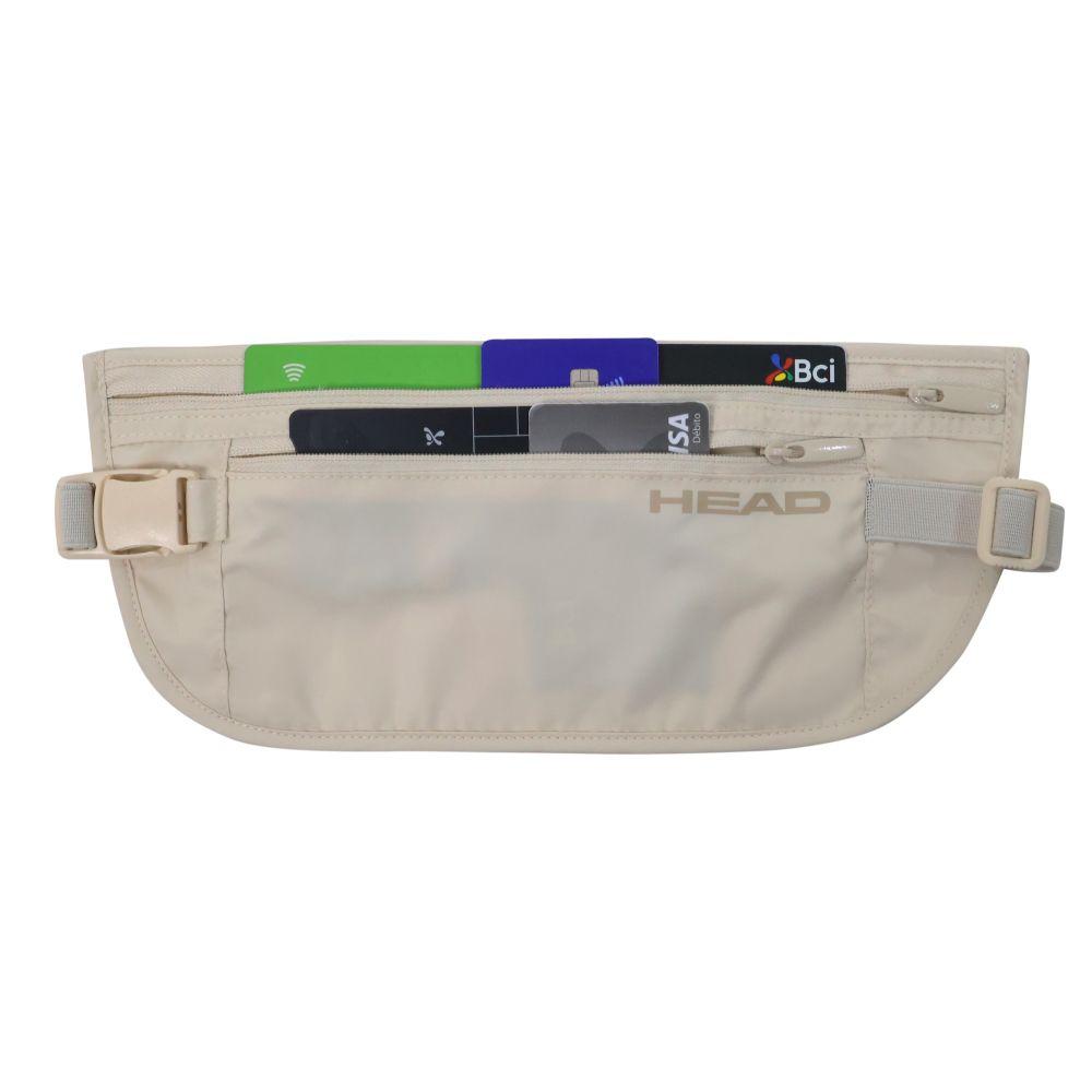 Cinturon de Viaje Invisible Belt Beige Head-2