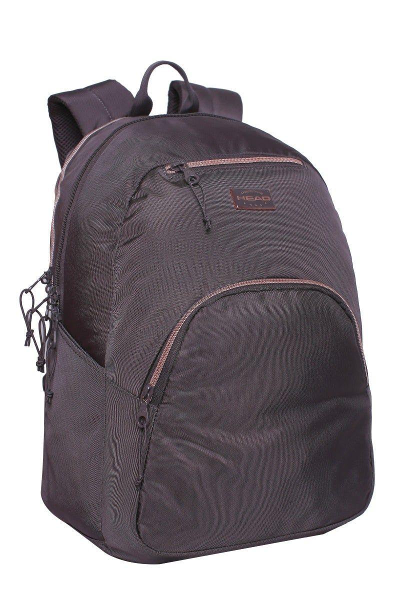 Mochila Monza 22 Gris Rose Gold Head-0