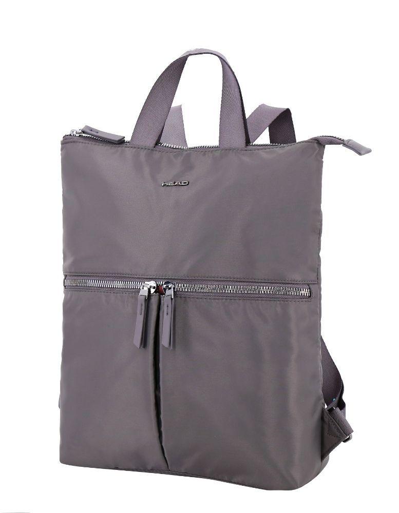 Cartera Mochila Ejecutiva Silver Gris Head-0