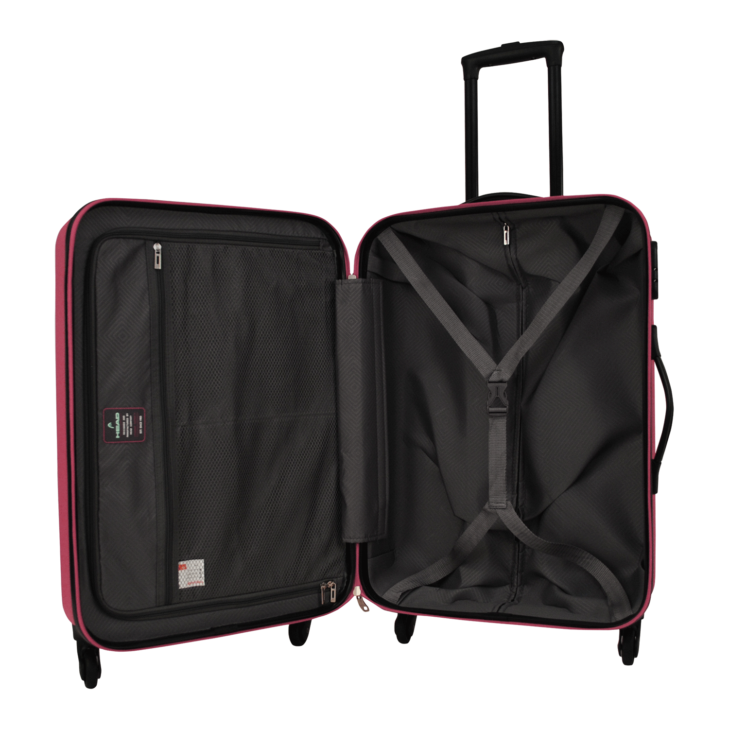 Maleta Dura Boston M Fucsia Head  -4