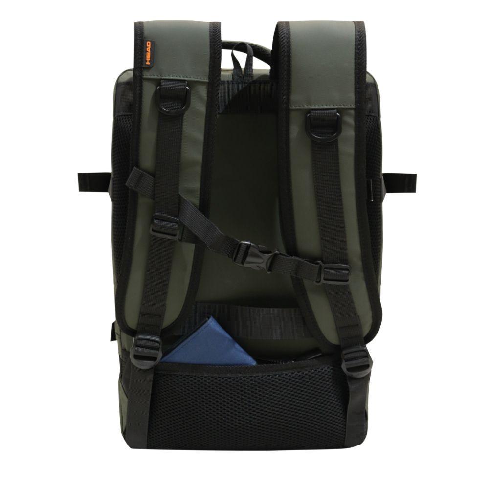 Mochila Viaje Expandible Journey Reverse Verde Head-7