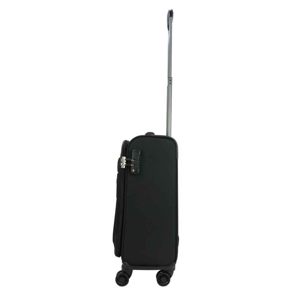 Maleta Cabina Blanda TSA Londres S Negro Head-6