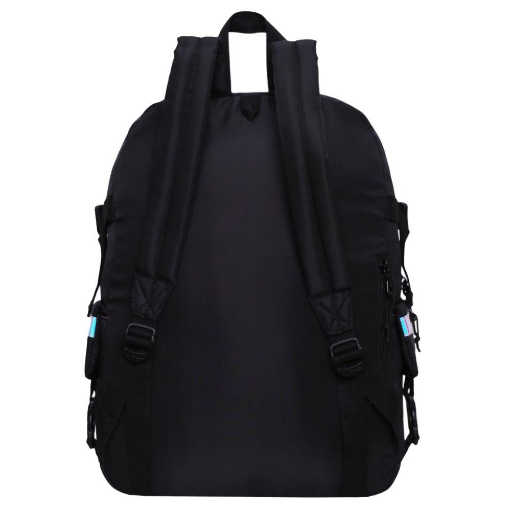 Mochila Mujer Escalede Holographic Negro Head-5
