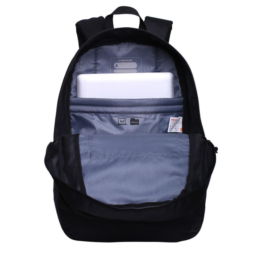 Mochila Ram Full Negro Azul  Head-2