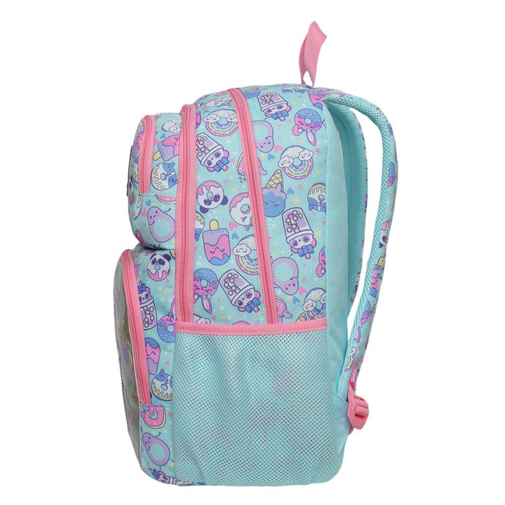 Mochila Infantil Niña Fantasy Sweet Candy Menta Head-3