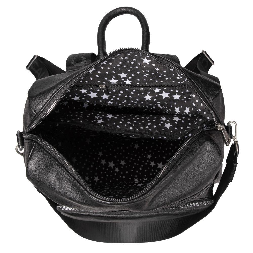 Mochila Cartera New Monstera Laptop  Negro Calu-3