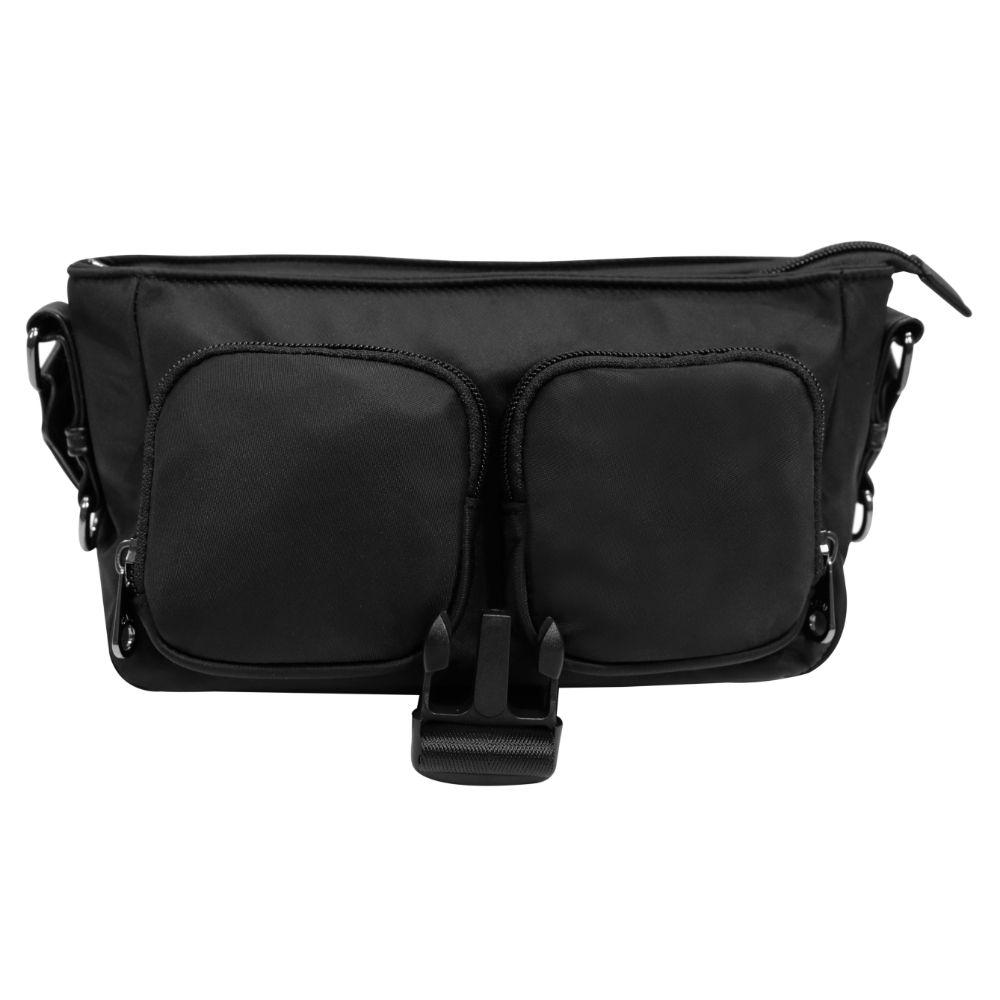 Cartera Bandolera Amparo Negro Calu-3