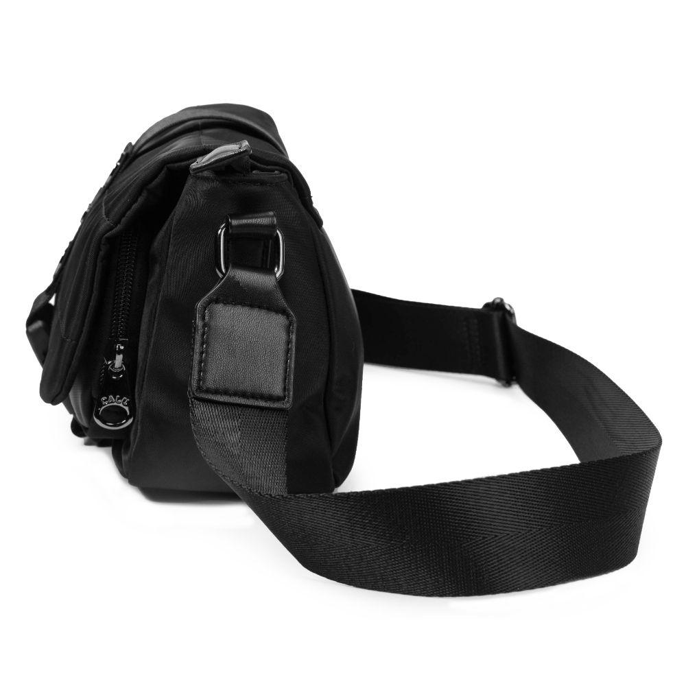 Cartera Bandolera Amparo Negro Calu-5