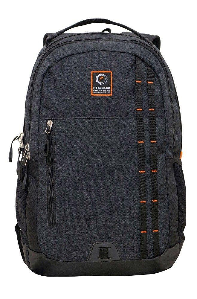 Mochila Ejecutiva Commander Gris Head-1