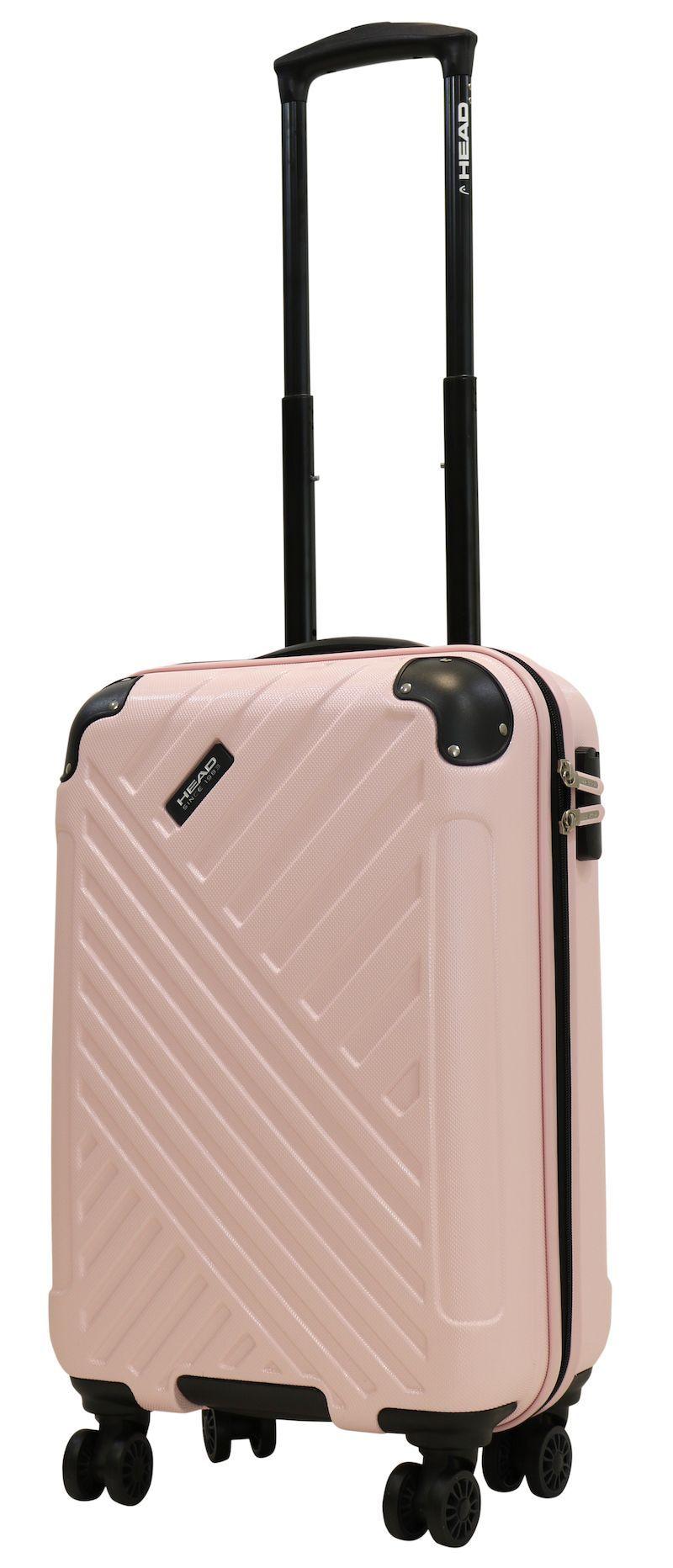 Maleta Dura Toledo S 8 Ruedas Rosado Head-0
