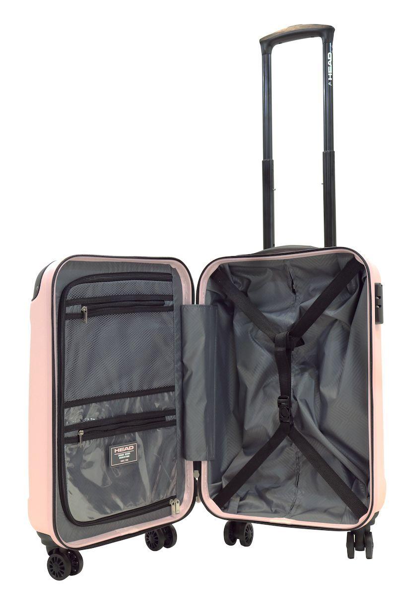 Maleta Dura Toledo S 8 Ruedas Rosado Head-2