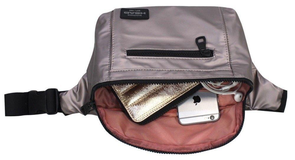 Banano Moda Glare Shine Taupe Mujer Head   -2