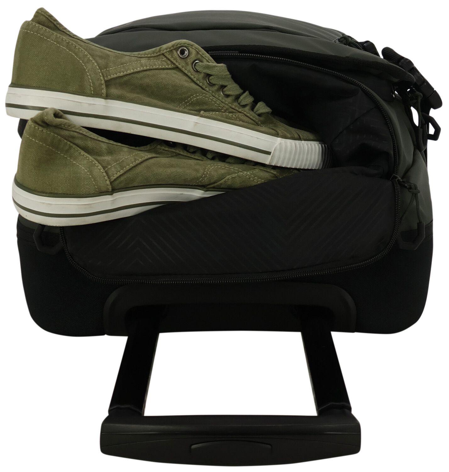 Bolso De Viaje Con Ruedas Tank S Verde Head-2