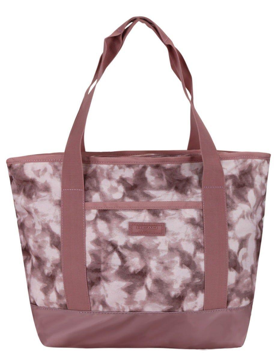 Bolso Cartera Shop Flores Taupe Head-1