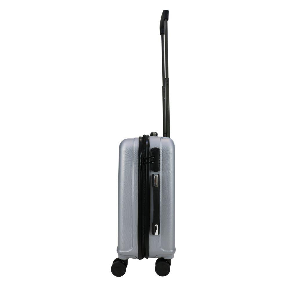 Maleta Cabina Brasilia S 8 Ruedas Plata Head-4