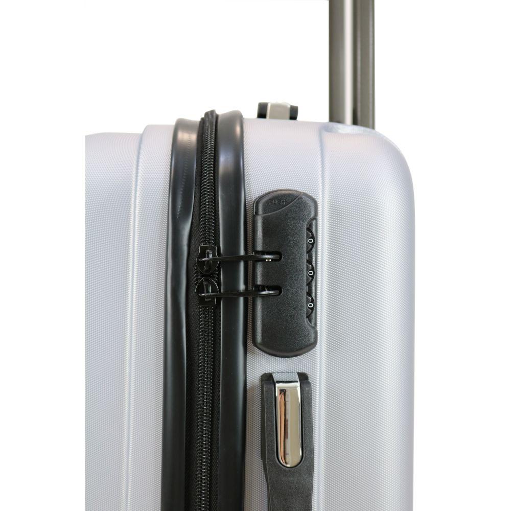Maleta Cabina Brasilia S 8 Ruedas Plata Head-6