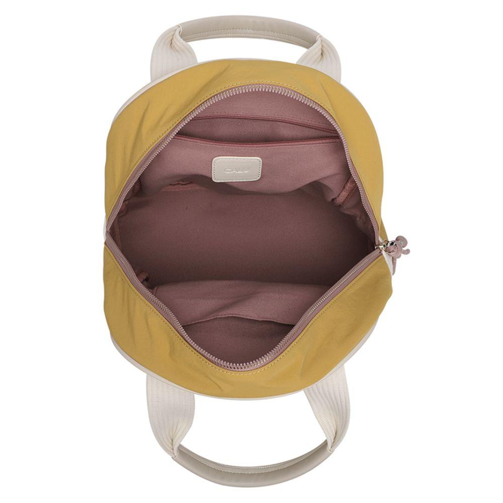 Mochila Mujer Ophelia Pastel Mostaza Calu-2