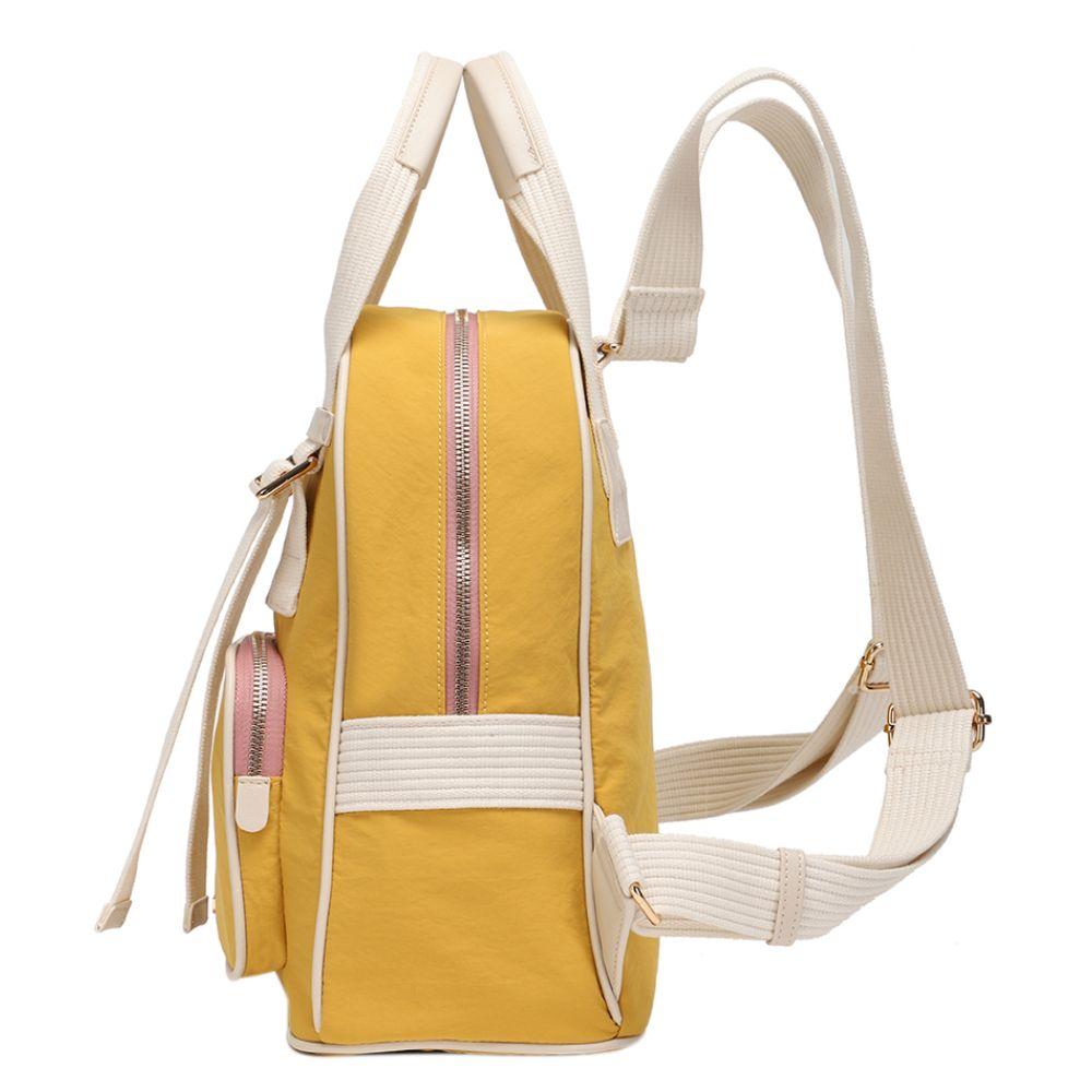 Mochila Mujer Ophelia Pastel Mostaza Calu-3