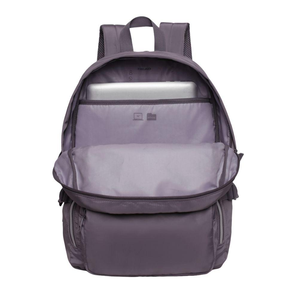 Mochila Mujer Notebook Kona Dark Morado Head-2