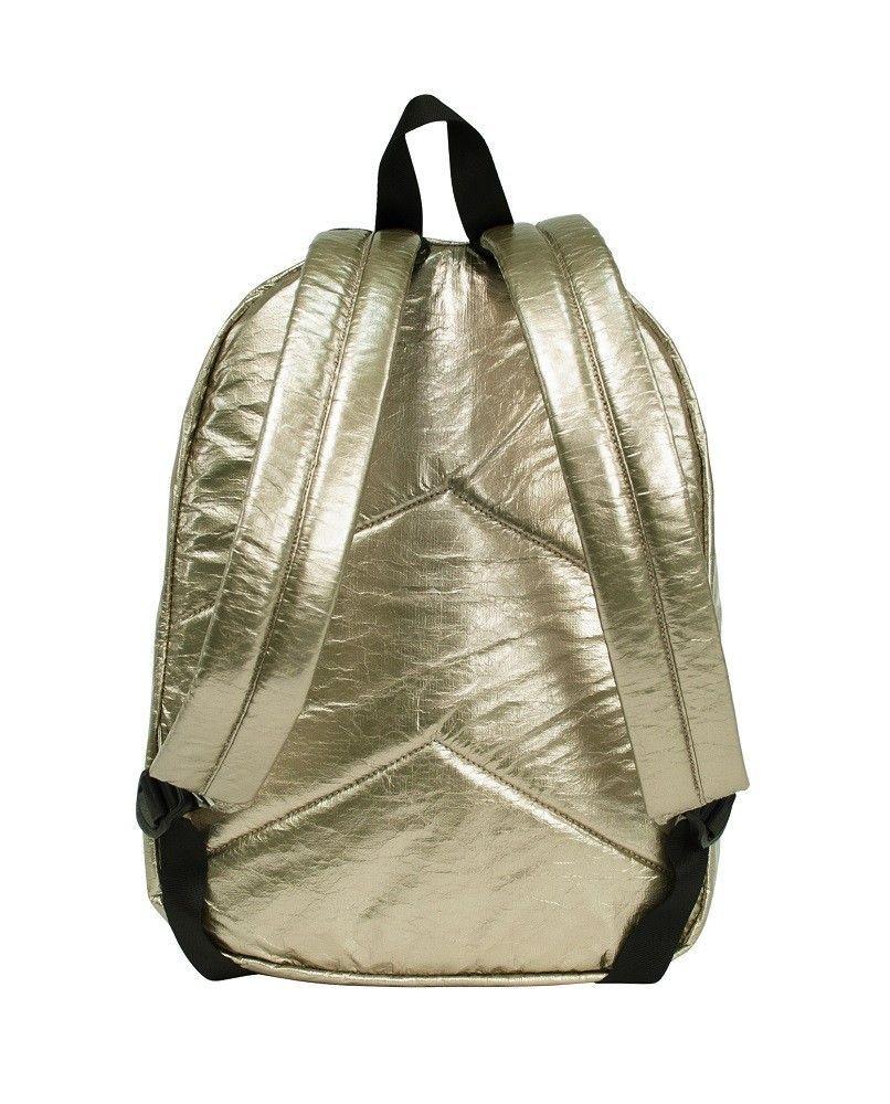 Mochila Urbana Space Metallic Dorado Head   -3